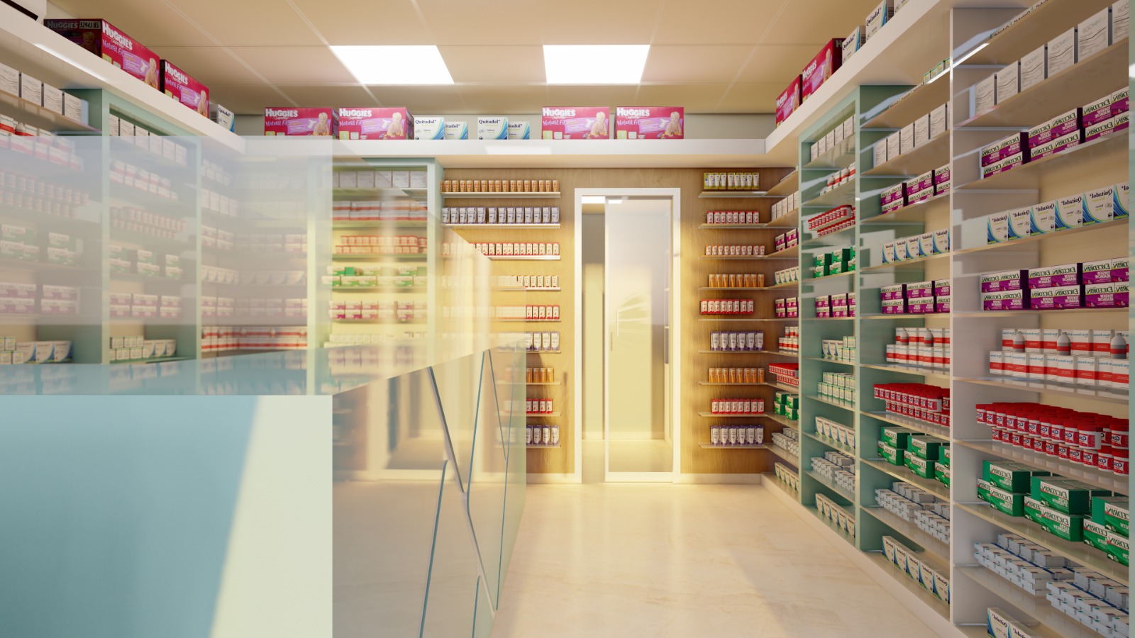 Ethereal Hotel lobby