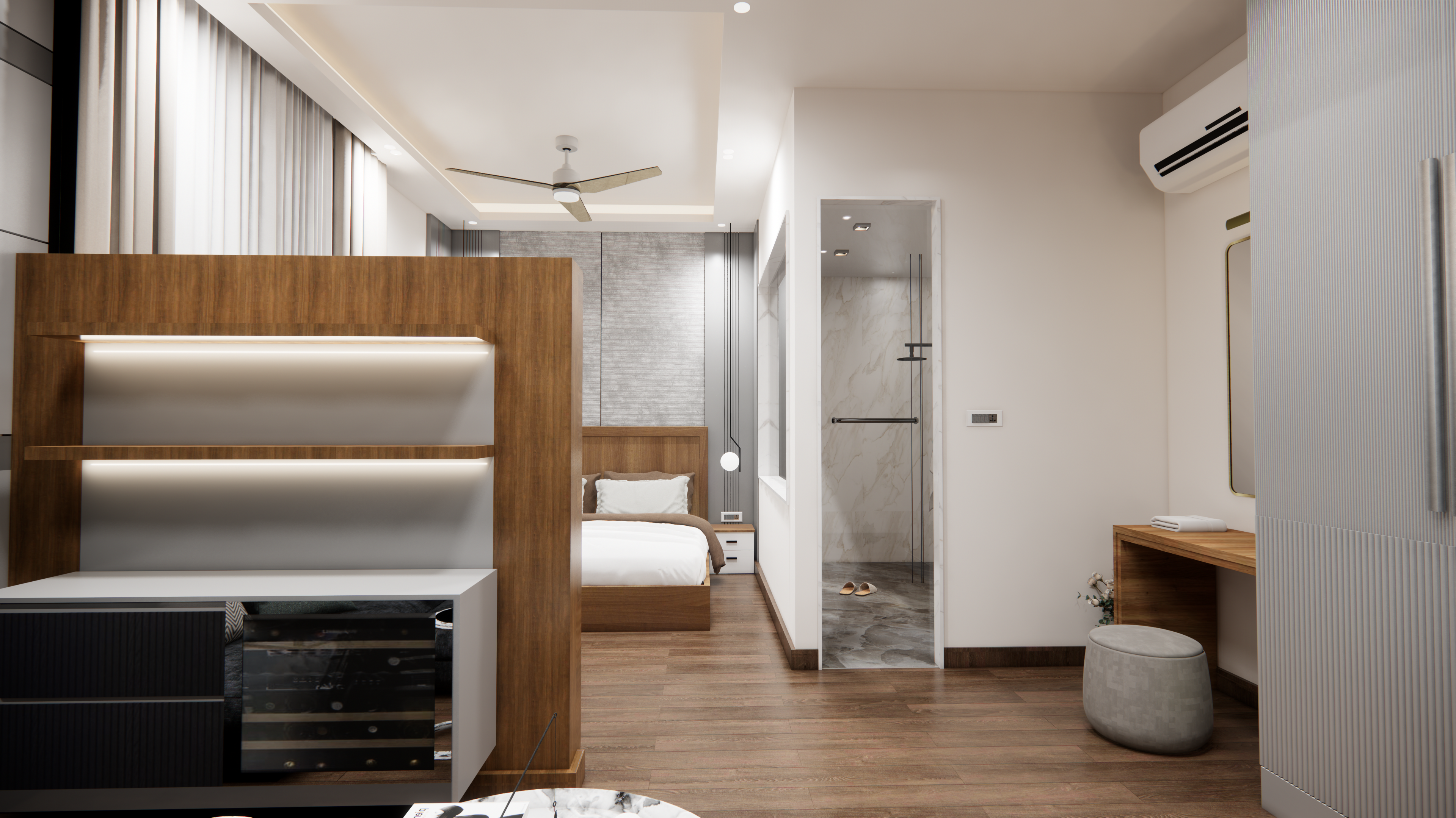 Ethereal Hotel lobby