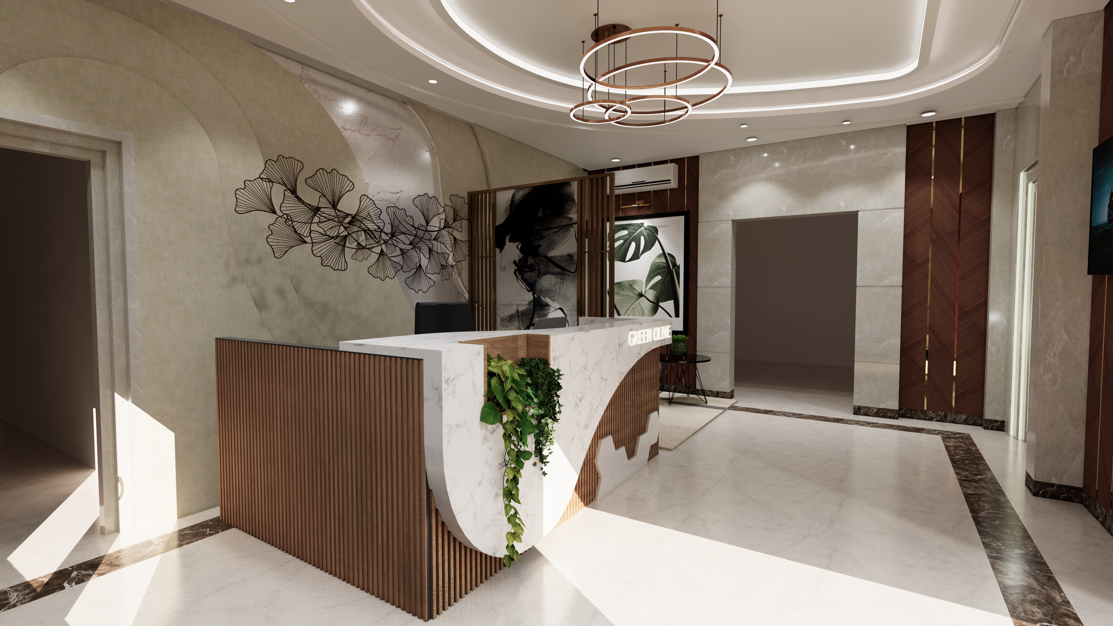 Ethereal Hotel lounge