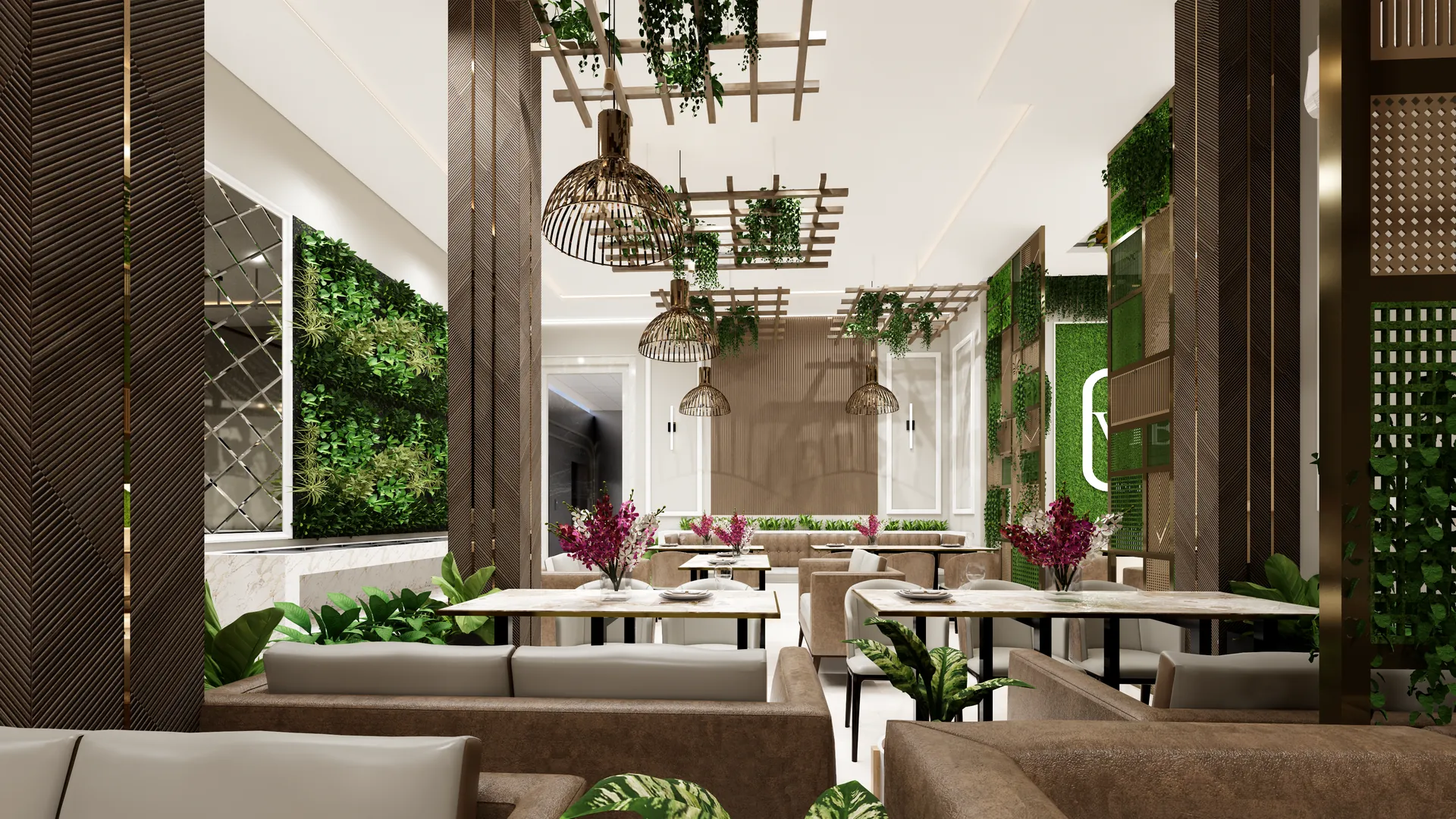 Ethereal Hotel lounge